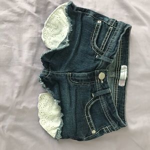 Jean shorts